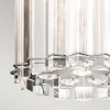 Mała lampa wisząca Crystal Skye 2 źródła światła glamour szklana tuba nowoczesna KL-CRYSTAL-SKYE-MP KICHLER